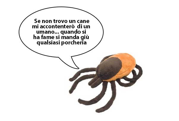 (No, ma vi prego.... qualcuno mi dica a chi è venuto in mente di fare una zecca di peluche!)